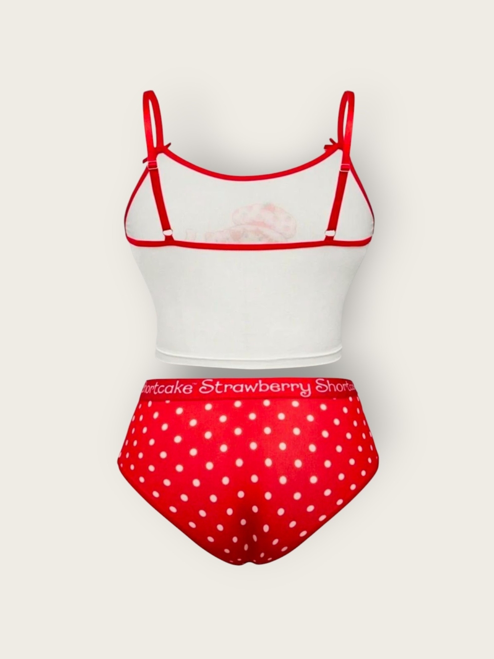 Strawberry Shortcake Red & White Polka Dot Cami Set - Picture 2 of 5
